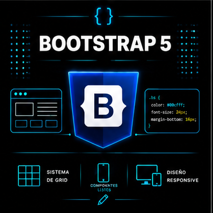 Logo del curso Bootstrap 5