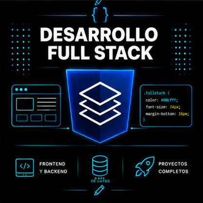 Logo de la Carrera Desarrollo Full Stack