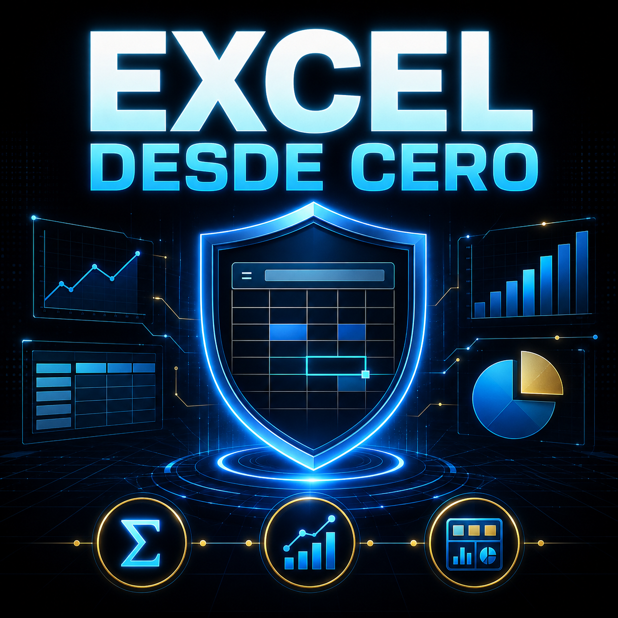 Portada del curso Excel desde cero