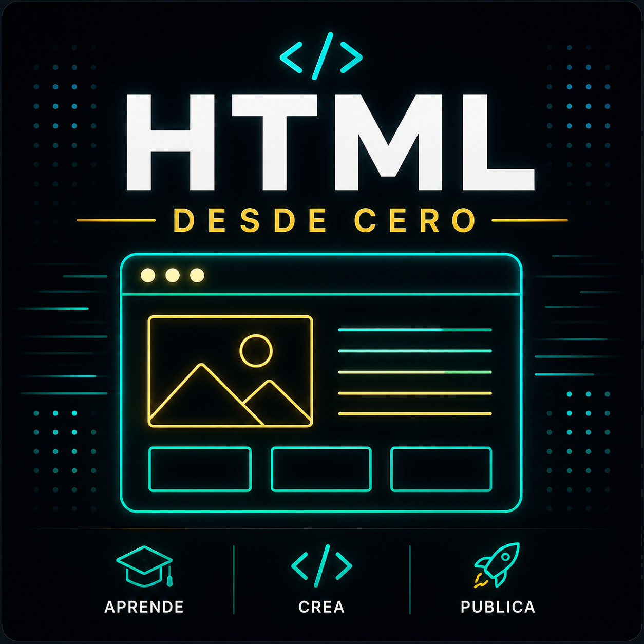 Logo del curso HTML desde cero