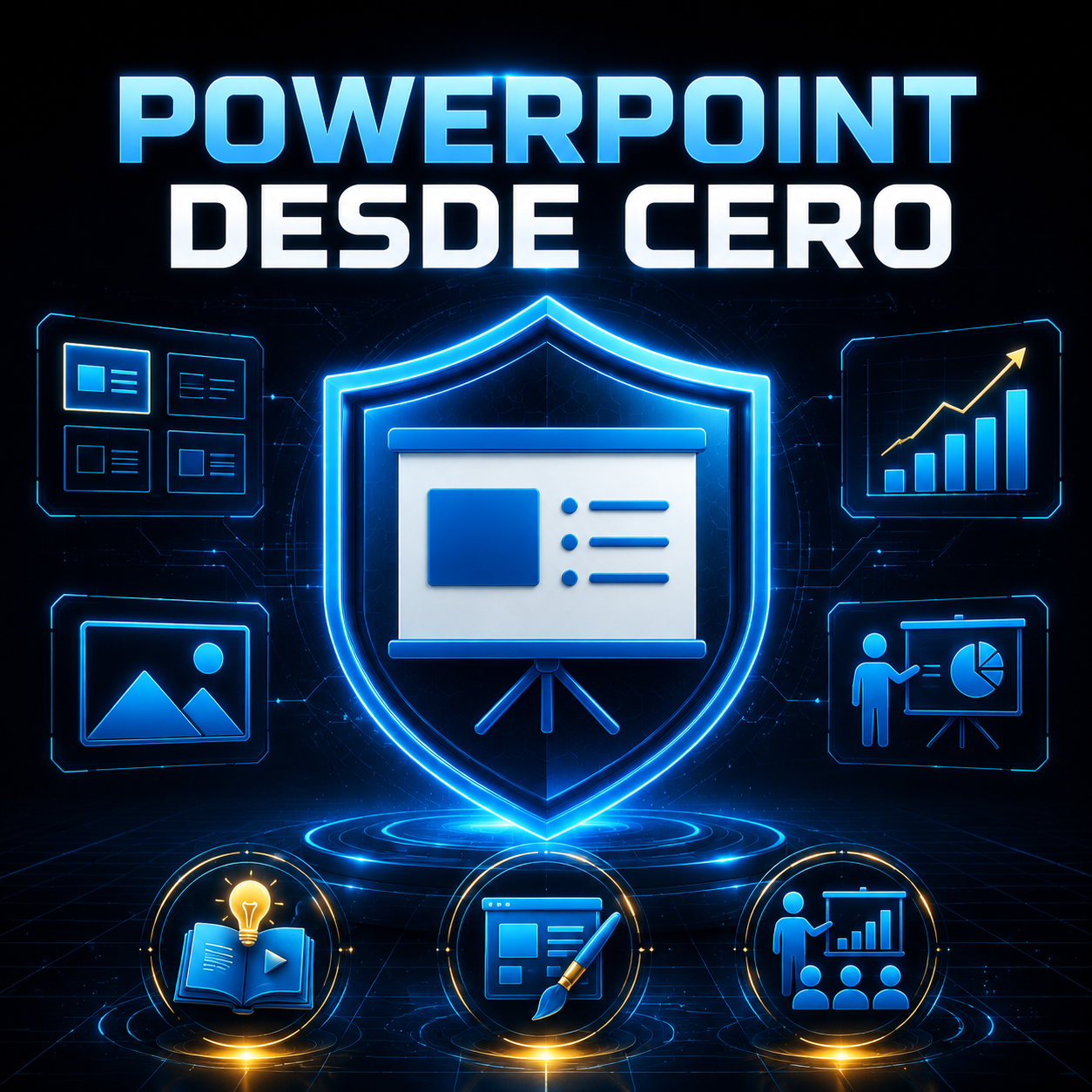Portada del curso PowerPoint desde cero