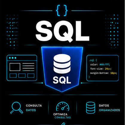 Logo del curso SQL y Bases de Datos
