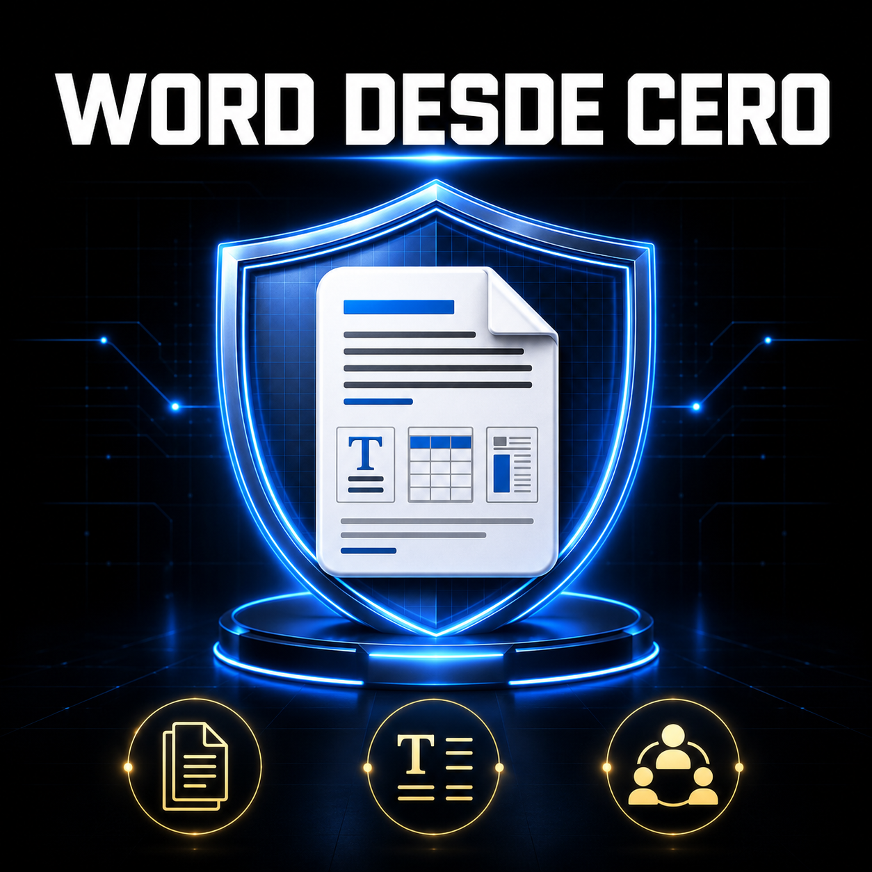 Portada del curso Word desde cero